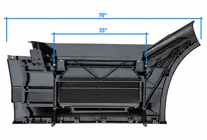 70" Fairing Panel Front w/ Steps Driver 2018+ Volvo VNL