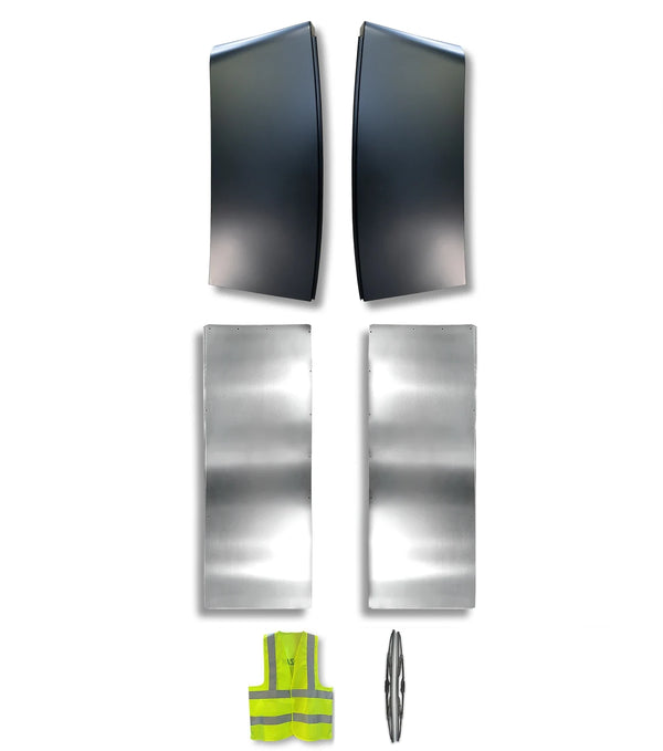 Cabin Sleeper Fairing Extenders Upper & Lower Full Set 2013-2021 Peterbilt 579