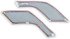 Chrome Finish Side Air Hood Vents Set Volvo VNL 2004-2016 - 