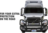 Front Grille Guard Ex-Guard Black 2004-2017 Volvo VNL