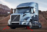 Bumper Air Flow Deflectors Set 2018+ Volvo VNL VNR