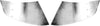 Bumper Corners Chrome Trim Set Volvo VNL 2016-2018 - 