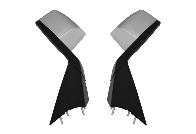 Hood Heated Mirrors Chrome Set 2018+ Volvo VNL VNR