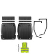 Rear Fenders Liner Splash Guard with Mudflap and Brackets Full Set 2018-2024 Volvo VNL