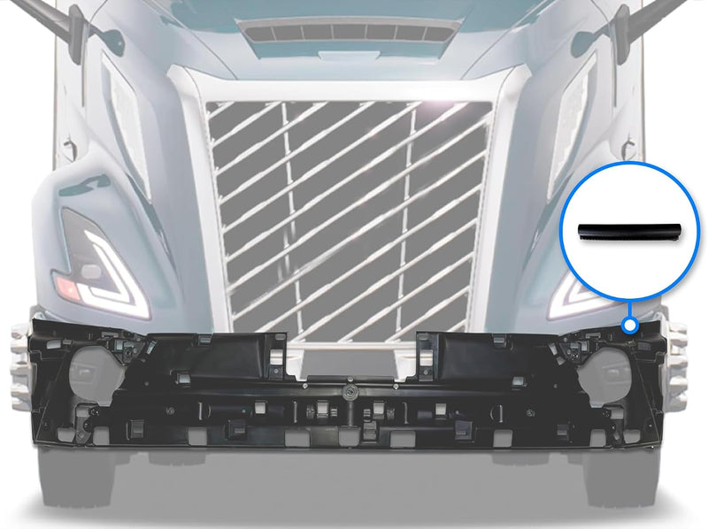Front Bumper Seal Short - Driver 2025 2026 Volvo VNL