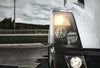 Headlight Full LED Black Passenger 2004-2017 Volvo VNL VT