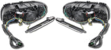 Headlights Assembly Pair with Projector and Bulbs Peterbilt 388 389