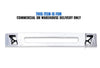 Bumper 12" with Fog Hole Chrome 2004-2017 Volvo VNL