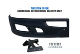 Bumper Extension Corner Black Plastic Passenger Kenworth T660