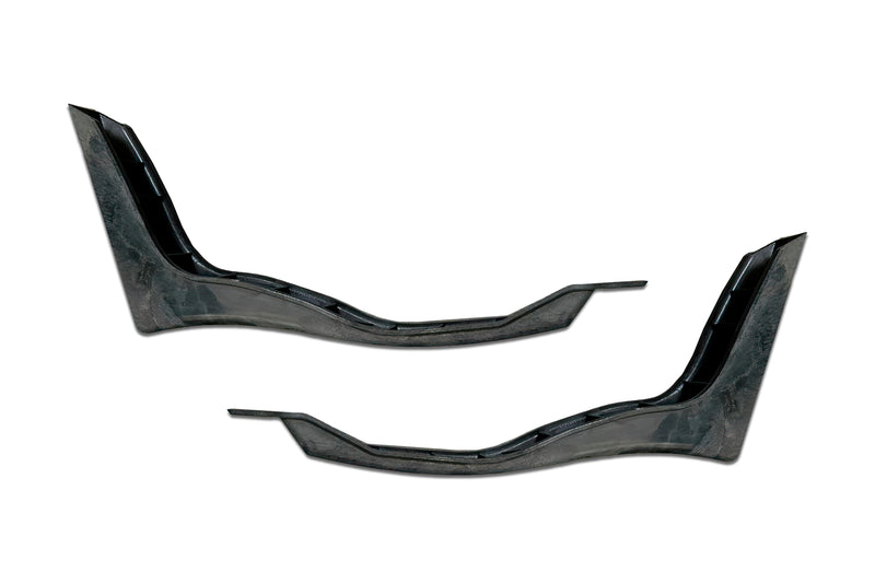 Top Wind Fairings Cab Extenders w/Brackets Set International LT625