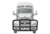 Full Front Grille Guard Black Kenworth T660