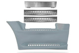Steps 37.5" & Step Skirt of Front Side Fairing Aluminum Metal Set Driver 2008-2017 Freightliner Cascadia 125