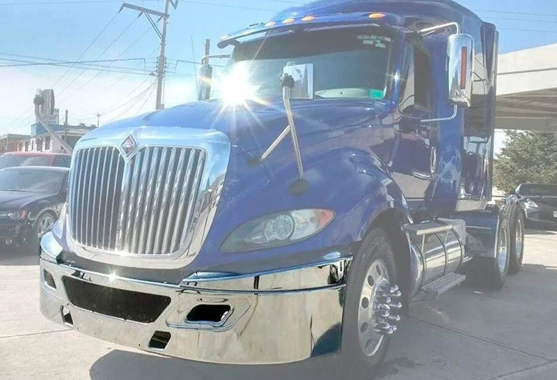Bumper Stationary Chrome Steel 2006-2015 International Prostar
