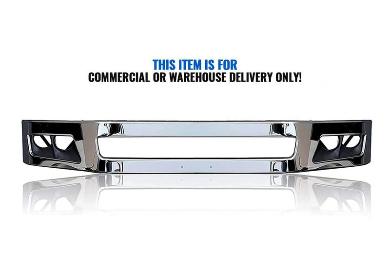 Bumper with Fog Holes Chrome 2018+ Volvo VNL