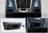 Bumper Corner, End Cap, Bezel and Fog Lamp Set Driver 2025+ Volvo VNL New
