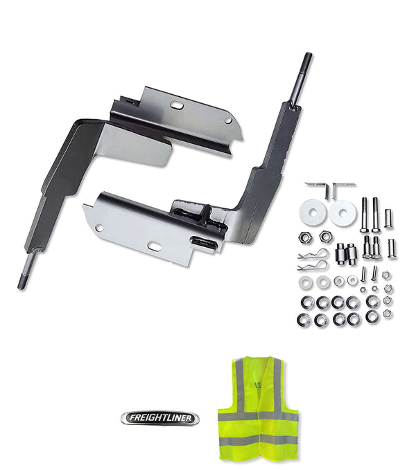 Mounting Brackets for Front Deer Guard Set 2018+ Freightliner Cascadia 126 116