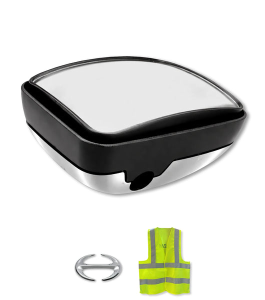 Mirror Small Bottom Rear View Wide Angle Chrome Hino 258 268 338 358