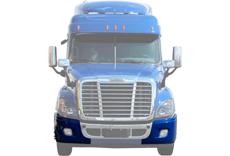 Bumper Corners Outer and Inner With Fog Holes Set 2008-2017 Freightliner Cascadia 125 113