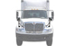 Towing Hood Mirrors Chrome Pair International Durastar - 