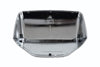 Hood Mirror Cover Chrome Driver Peterbilt 587