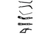 Upper and Lower Wind Cab Cabin Fairing w/Brackets Set Driver 2018-2024 Volvo VNL