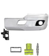 Bumper Corner With Fog Hole Plastic Chrome Driver Kenworth T680