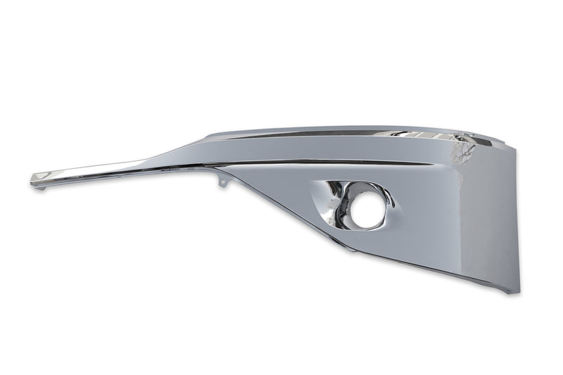Bumper Cover Chrome With Fog Hole Driver 2022+ Kenworth T680