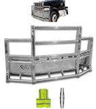 Grille Deer Bumper Herd Defender Guard 2008-2025 Peterbilt 567 SBA
