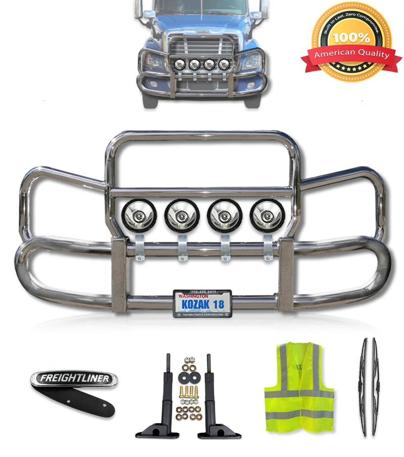 Herd Series 300 Grille Guard 2008-2017 Freightliner Cascadia 115 125