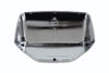 Hood Mirror Cover Chrome Driver 2010-2017 Peterbilt 579