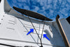 Roof Wind Deflector Fairing Cab Extender Support Rods Set 2018-2024 Volvo VNL