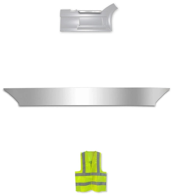 Front Panel Stripe Chrome Trim Top Kick for Passenger Side (9R) 2004-2017 Volvo VNL