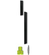 Cab Trim Molding, Roof Extension and Lower Fairing Extension Driver International LT625