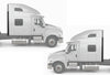 Lower Fairing Extensions Set International LT625