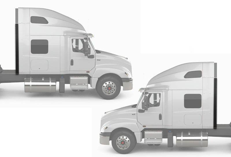 Lower Fairing Extensions Set International LT625