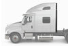 Cab Trim Molding, Roof Extension and Lower Fairing Extension Driver International LT625