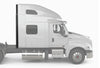 Cab Trim Molding, Roof Extension and Lower Fairing Extension Passenger International LT625