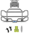 Front Grey Grille Guard Large 2004+ Mack CH Set-Back