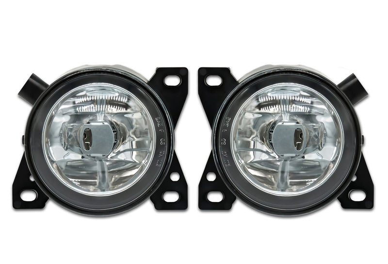 Fog Light Bezels Black Plastic & Fog Lights Set Kenworth T660