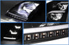 Headlight LED DRL Black Passenger 2018+ Volvo VNL VNR