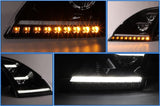 Headlight LED DRL Black Right Side 2018+ Volvo VNL VNR