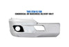 Bumper Corner With Fog Hole Plastic Chrome Passenger Kenworth T680
