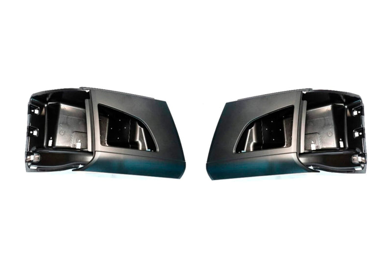 Bumper Plastic With Fog Holes With Brackets Set 2018+ Volvo VNL VNR
