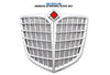 Chrome Grille with Bug Screen Complete Assembly International Lonestar