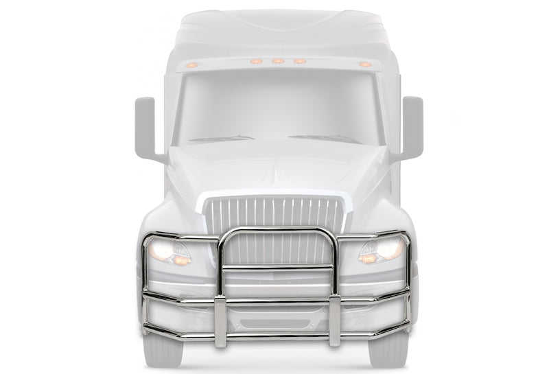 Full Front Grille Guard 90" x 36" Chrome International LT LT625