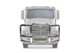 Full Front Grille Guard Chrome International Prostar