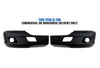 Bumper Corners With Fog Hole Plastic Black Set Kenworth T680