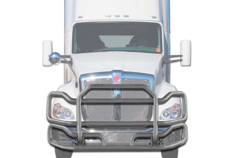Front Grey Grille Guard Large 2012-2021 Kenworth T680