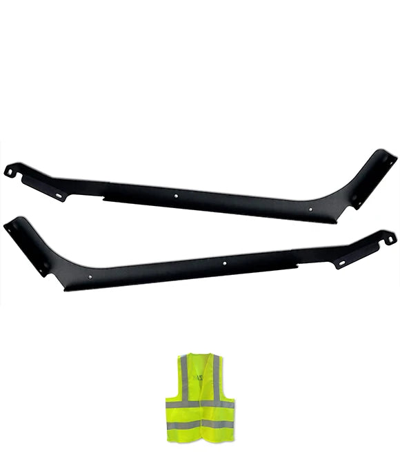 Top Upper Wind Cab Fairing Support Brackets L1 R1 Set 2018-2024 Volvo VNL