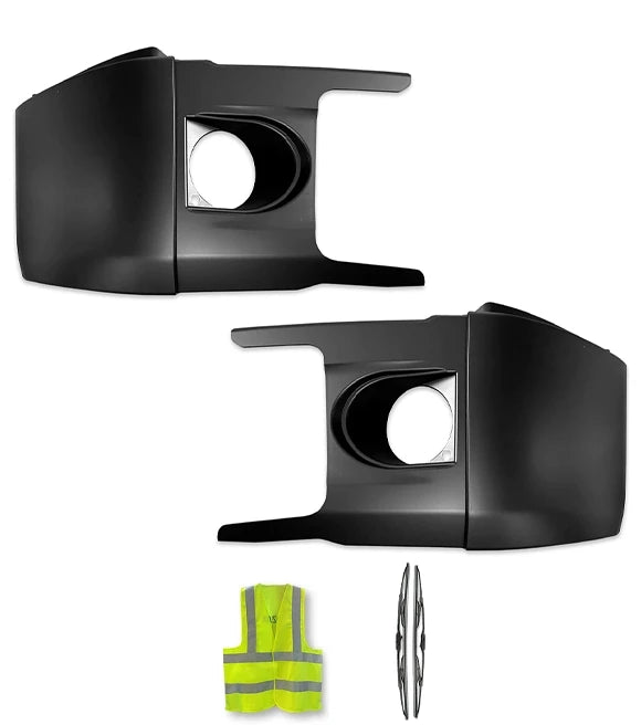 Bumper Corners Paint with Fog Light Hole Set 2018+ Volvo VNR